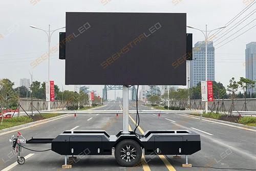 LED Mobile Advertising Trailer