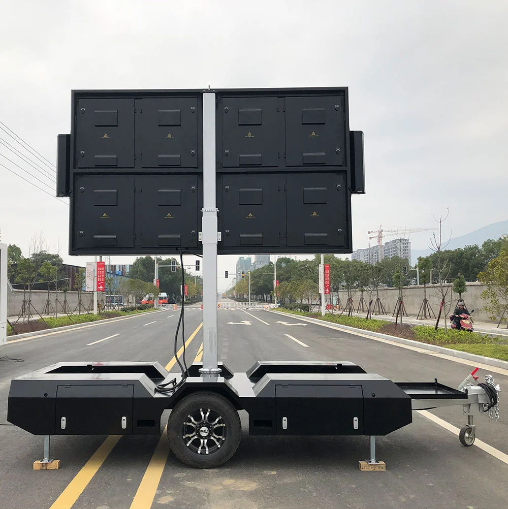 mobile led billboard trailer for sale