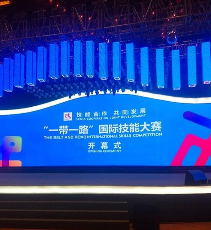 Rental Transparent Screen Project For The Opening Ceremony Of Chongqing